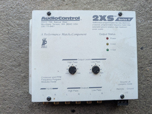 Frequenzweiche audiocontrol - frequenzweiche,